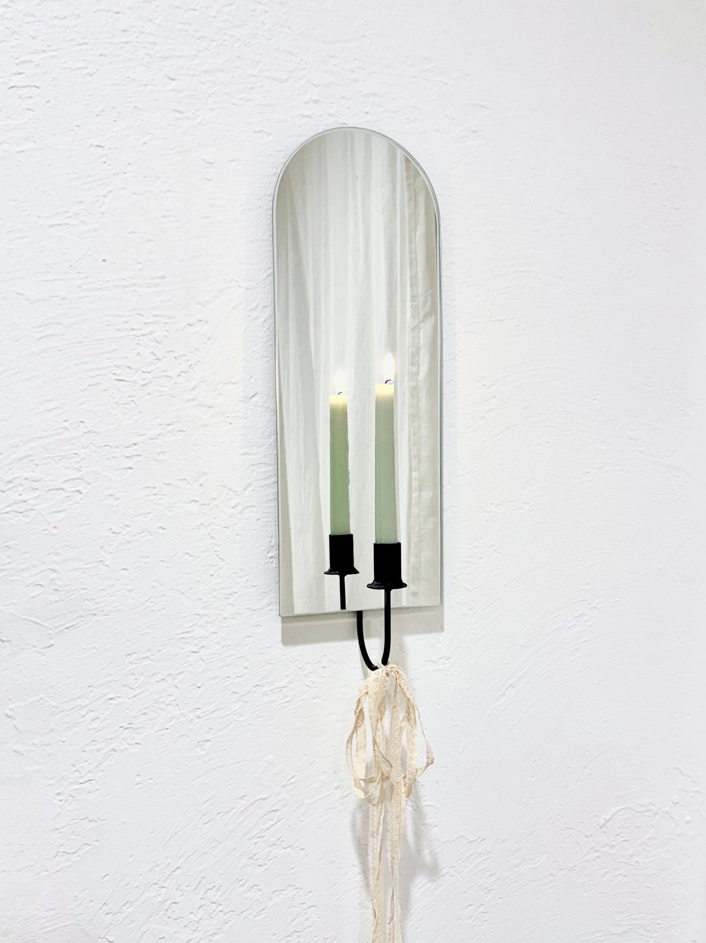 Arch Mirror Candle Sconce