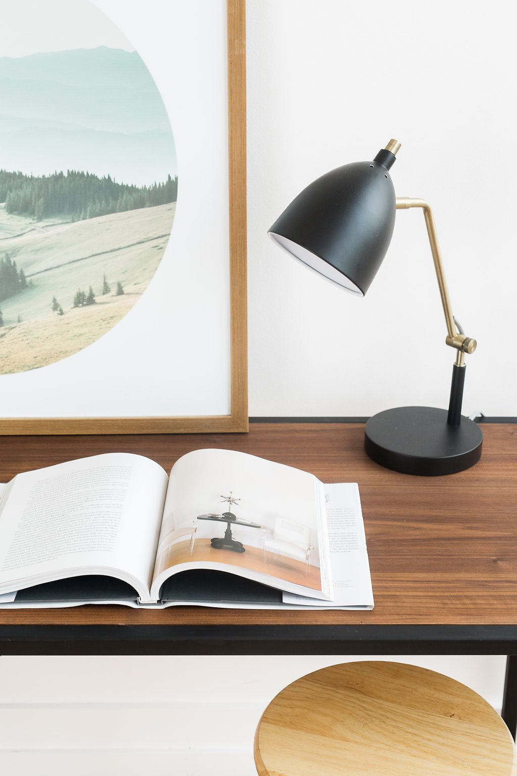 Dali Industrial-Style Handcrafted Desk