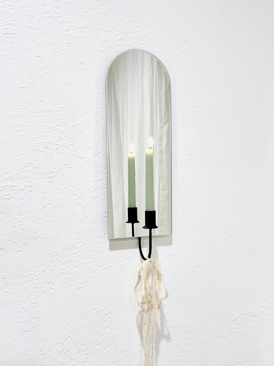 Arch Mirror Candle Sconce