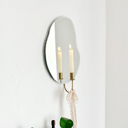 Mar Mirror Candle Sconce