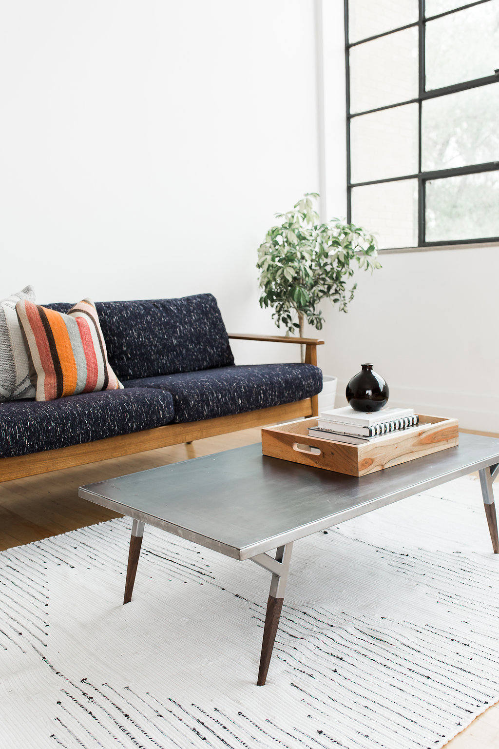 Metal Mid-Century Modern Coffee Table