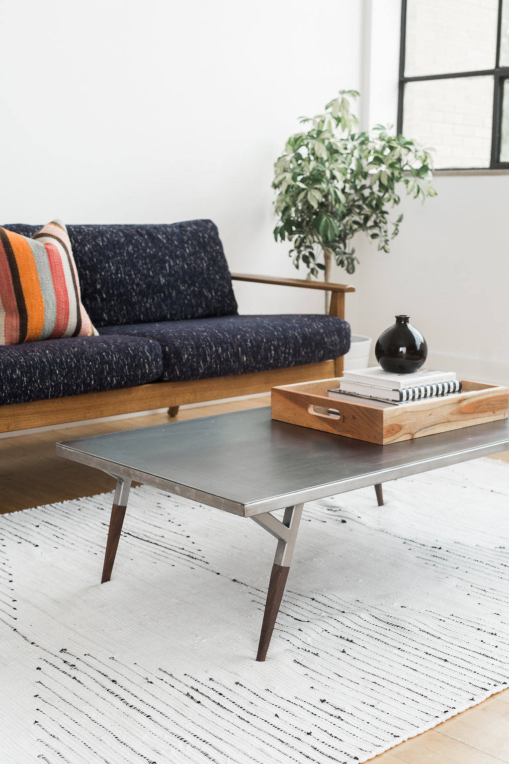 Metal Mid-Century Modern Coffee Table