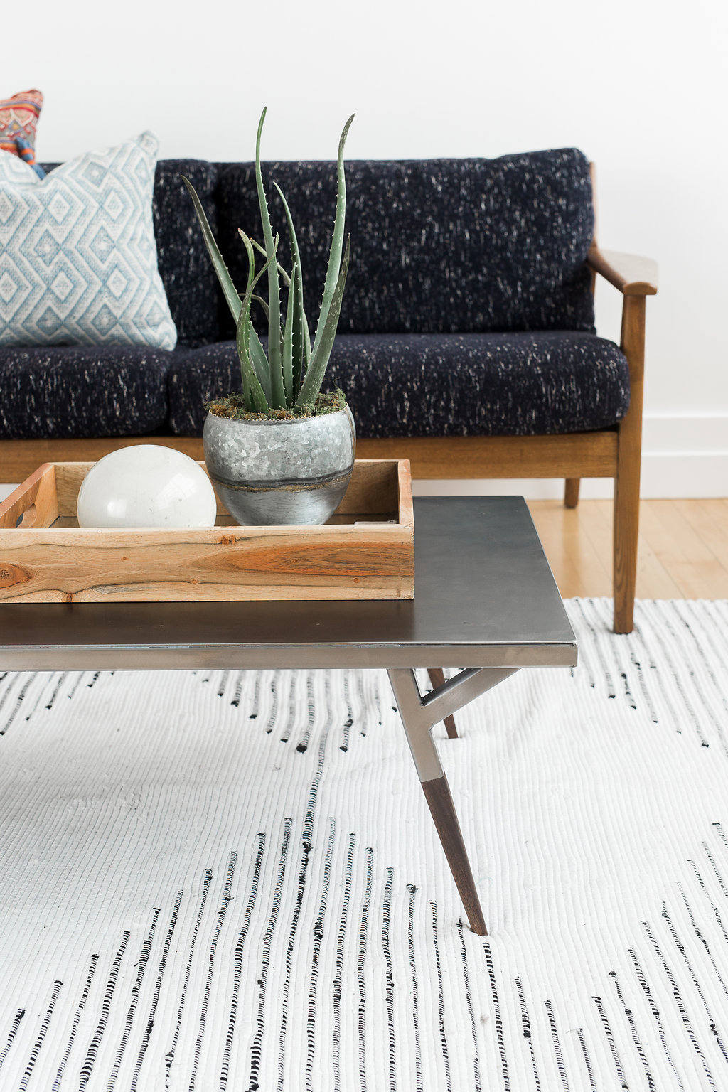 Metal Mid-Century Modern Coffee Table